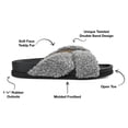 thumbnail image 2 of Brinley Co. Womens Crisscross Faux Fur Slipper, 2 of 7