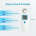 Digital Peak Flow Meter Spirometer Asthma COPD for Adults Kids Portable