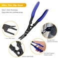 thumbnail image 2 of BAKIBO Auto Trim Removal Tool Kit, 19 Pcs No Scratch Pry Tool Set for Car Panel and Dashboard Removal, Includes Door Panel Tool, Push Rivets, Car Clips, Essential for Interior Trim Work, Blue, 2 of 8