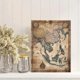 thumbnail image 2 of Qisvanset 12x16 Inch Great Wave Red Sun Ocean Canvas Print Wall Art, 2 of 5
