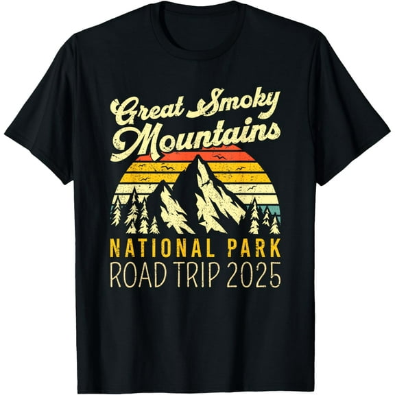 Smoky Mountains National Park Traveling 2025 Road Trip T-Shirt
