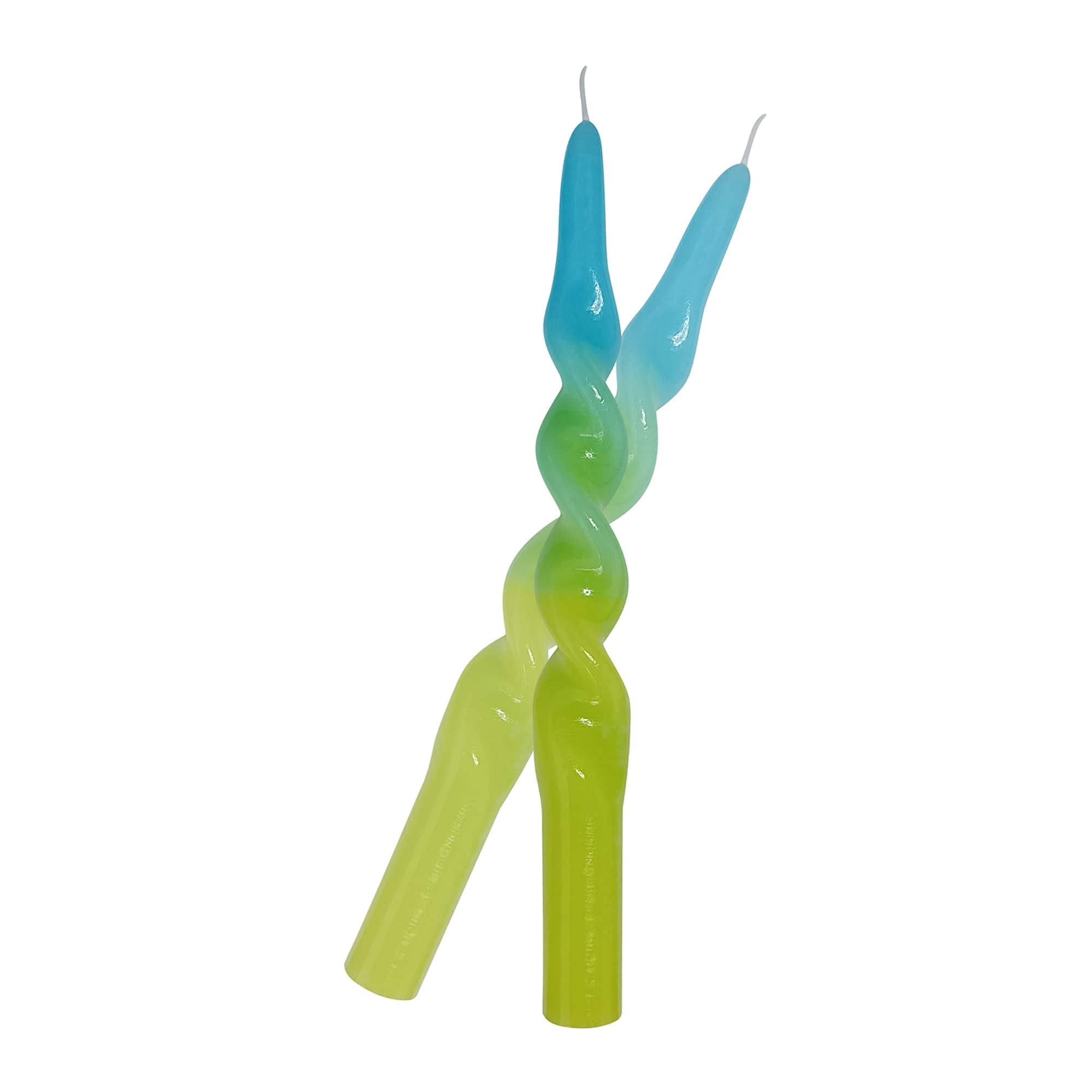 FCMSHAMD 10" Spiral Taper Candles for Wedding Holiday Dinner Decorative