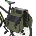 thumbnail image 1 of Alforja para bicicleta Bolsa de asiento trasero de bicicleta Bolsa de maletero de bicicleta Portaequ TOMSHOO Alforja para bicicleta, 1 of 7