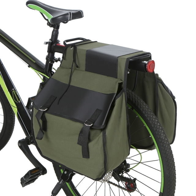 Alforja para bicicleta Bolsa de asiento trasero de bicicleta Bolsa de maletero de bicicleta Portaequ TOMSHOO Alforja para bicicleta