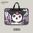 thumbnail image 1 of Sanrio anime series Kuromi-bolsa negra para ordenador portátil, bolsa de almacenamiento bonita de dibujos animados para mujer, iPad air14/11 /14/16 pulgadas, regalo sorpresa, 1 of 5