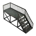 thumbnail image 4 of Modelo de escalera a escala 1/64, , pequeño adorno, muebles, escaleras en miniatura, escalera de ático para micropaisaje, casa de muñecas,, 4 of 9
