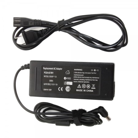 NEW AC Battery Charger for Sony Vaio pcg700 pcg-f390cto3 pcg-fx340k z505ls pcg 431l R505GCK +US Cord