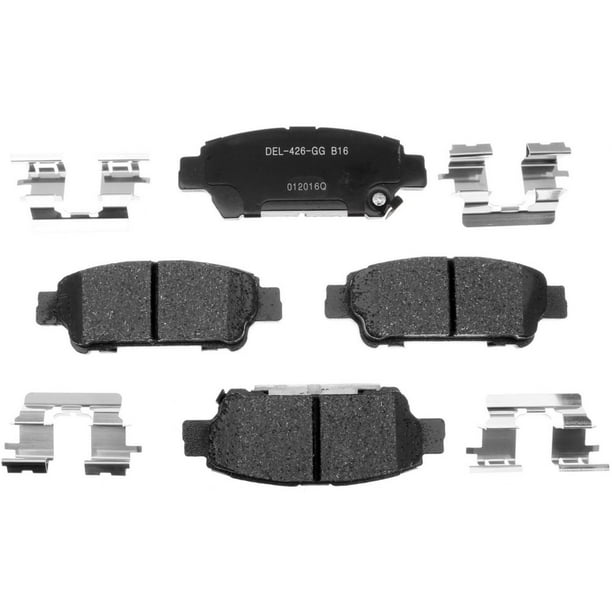 Ac Delco 17d995ch Brake Pad Set For Toyota Sienna Ceramic Oe Replacement Walmart Com Walmart Com