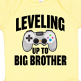 thumbnail image 3 of Inktastic Leveling Up to Big Brother Boys Baby Bodysuit, 3 of 4