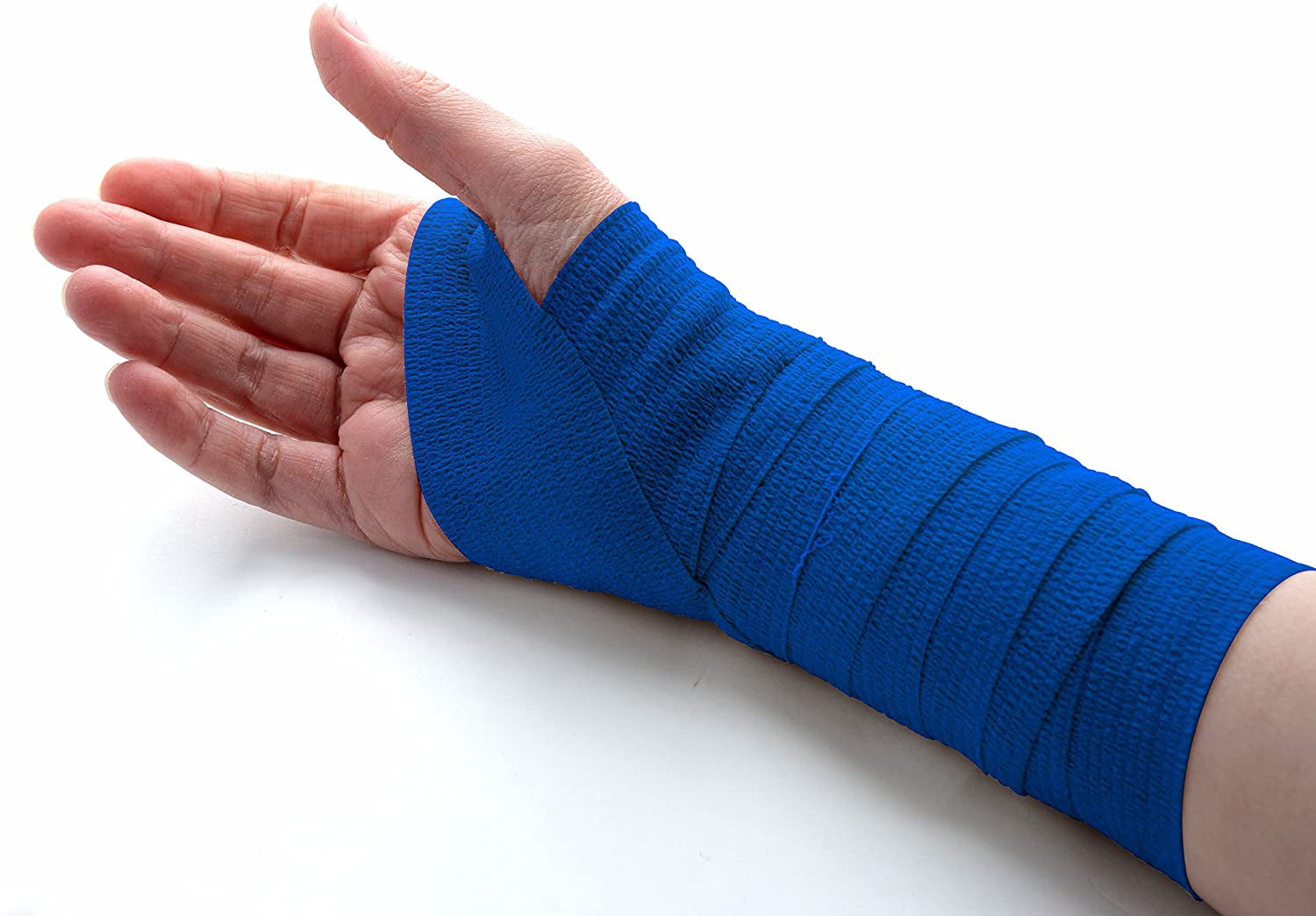 MEDca Self Adhesive Bandage, 1" 2" 3" Sizes, 18 Count, 5 Yards Each Roll