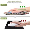 thumbnail image 3 of Ergonomic with Wrist Support, Cute s with Non-Slip Base Gel Wrist Rest, Easy-Typing and Pain Relief for Gaming Computer Laptop Office (Cute Music Elephant), 3 of 7