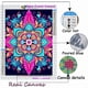 thumbnail image 3 of Pintura de diamantes AB de Mandala colorido, bordado de Arte de fantasía, mosaico de punto de cruz, regalo de decoración del hogar, nueva colección 2023, 3 of 4