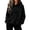 Black, variant on Womens 2 Piece Sweatsuit Leopard Print Cheetah Print Pullover Hoodie and Matching Jogger Pants Lounge Outfit Set Lounge Tracksuit Sets