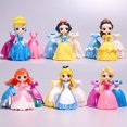 thumbnail image 1 of Disney Princess Toys Frozen Elsa Cenicienta Ariel Alice Magic Clip Dress Clothes Change Figures Dolls, 1 of 4
