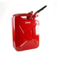 thumbnail image 2 of Wavian USA JC0020RVS Red Authentic NATO Jerry Fuel Can and Spout System, 20 Liter, 2 of 7