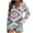 Pink, variant on Honeeladyy Rollbacks Vintage Shirt for Women Western Aztec Ethnic Style Retro Geometry Print Blouse V Neck Casual Loose Long Sleeve Tops