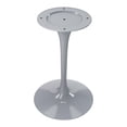 thumbnail image 2 of Aron Living Rose 40" Round Artifical Marble and Metal Dining Table in Gray, 2 of 5