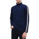 thumbnail image 1 of Suéter acanalado Calvin Klein 1/4 para Hombre Azul Pequeño, 1 of 1