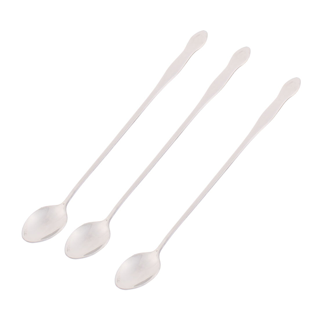 1xDelicate Stainless Steel Coffee Spoon Long Handle Colorful Dessert Tea'Spoo Wd 