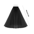 thumbnail image 6 of BQBQERT Lightweight Black Wedding Veils Soft Nylon Fabric Comfortable Long Event, 6 of 9