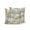 Green, Gold, Gray, variant on Outdoor Pillows Waterproof, Coastal Birds Bedding Throw Pillows with Insert for Couch Sofa Bed, Seabird Summer Tropical Beach 18x18 Inch Pillowcases Decorative Camping Patio Pillow Set of 1