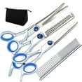 thumbnail image 2 of Dog Grooming Scissors Set,Dog Grooming Scissors Kit Pet Grooming Scissors Set Dog Shears Industry-Leading Standards, 2 of 12