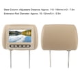 thumbnail image 3 of 2pcs Universal Car MP5 Display HD Car Headrest LCD Video Player  Control MP5 Display Brown 7 Inch, 3 of 8
