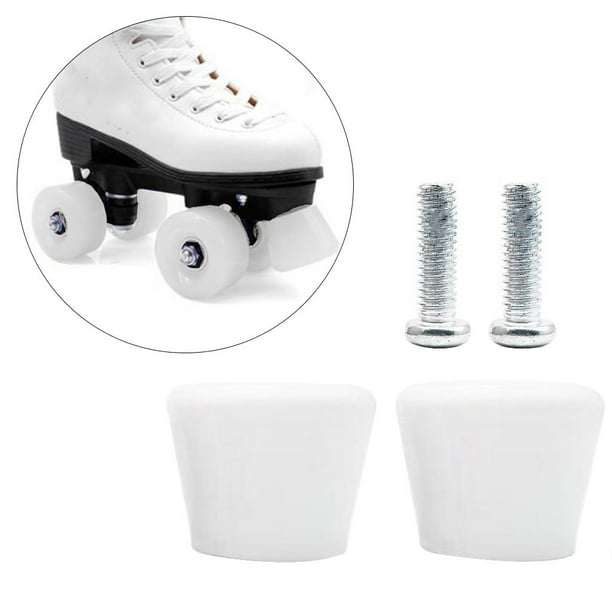 2/Set Inline Skates Roller Brakes Block Skating Toe Stoppers for Skate