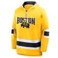 thumbnail image 4 of Men's Fanatics Gold Boston Bruins 2026 NHL Stadium Series Lace Up Hoodie, 4 of 6
