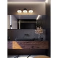 thumbnail image 4 of JUNV3008LAJUDBK AFX June - 30W 1 LED Bath Vanity-8.4 Inch Tall and 30 Inch Wide-Black Finish, 4 of 4