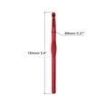 thumbnail image 2 of REGALWOVEN Aluminum Crochet Hook 8mm Knitting Needles for DIY Craft Yarn Red 6Pcs, 2 of 5