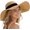 14cm-khaki, variant on Sun Beach Hats for Women Wide Brim Straw Hats Foldable Summer Hat | Breathable Paper Straw, UV protection, Ribbon Trim, Inner Sweatband, Adjustable Chin Strap, Lightweight for Travel Casual