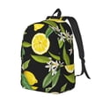 thumbnail image 4 of Wukai Lemon Fruits Flowers Leaves Paper Reusable Cosmetic bag,Travel Toiletry Organizer Capacity,Waterproof Puzzle Bags, 4 of 7