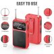 thumbnail image 4 of Radio de bolsillo PRUNUS J-555 AM FM USB-C con carga y linterna, 4 of 6