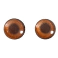 thumbnail image 2 of Bronze Metallic Glass Eyes, 2 of 8
