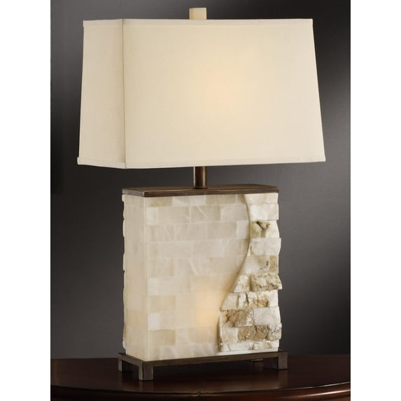 Vista 26-Inch Night Light Table Lamp, White