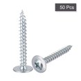 thumbnail image 3 of Uxcell Phillips Self Tapping Screws Carbon Steel Wood Sheet Metal Screw #8 x 1-1/4", 3 of 5