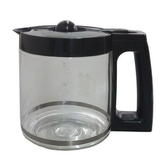 12-Cup Replacement Glass Carafe Pot Compatible with Hamilton Coffee Maker  Models 46310, 49976, 49966, 49350, 49957, 49954, 49933, 49980A, 49980Z