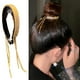 thumbnail image 2 of Pinza para el pelo con diseño de peine antideslizante, estilo coreano, con borlas y albóndigas, con decoración de diamantes de imitación brillantes, herramienta para peinar la cola de caballo, 2 of 8