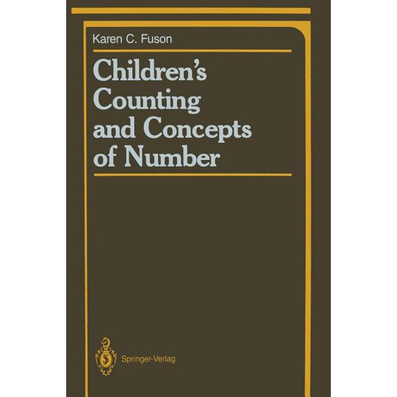 Springer Cognitive Development Children's Counting and Concepts of Number, (Paperback)