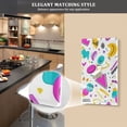 thumbnail image 5 of Yayeee Toggle Light Switch Wall Plate 1-Gang 4.5"x2.7" Home Decorative Outlet Cover, Purple Abstract Shapes, 5 of 7