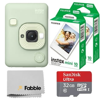 Instax Mini Liplay Hybrid Instant Camera - Elegant Black, Prints