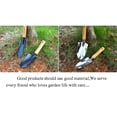 thumbnail image 2 of Carbon Steel Scale Shovel Mini Garden Shovel Planting Shovel with Wooden Handle, 2 of 8