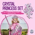 thumbnail image 3 of Liontouch - Crystal Princess Sword & Shield For Girls - Age 3-8 years | Dress Up & Royal Costumes, 3 of 6