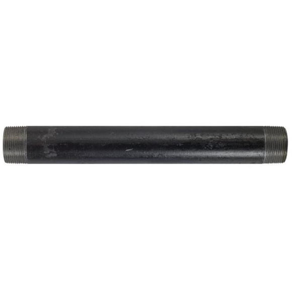 ACE Trading 586-120AH Nipple Black  1.25 x 12 in.
