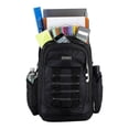 thumbnail image 6 of Eastsport Unisex Allegiance Expandable Recycled Backpack, Black, 6 of 9
