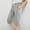 Gray, variant on ZOYOEN Girls Capris with Pockets- Soft Drawstring Elastic Waist Casual Active Shorts Gray Size 4-12