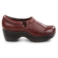 thumbnail image 2 of SR Max Geneva, Burgundy, Women's, Clog Style Slip Resistant Soft Toe Work Shoe. (7.0 M), 2 of 5
