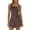 Coffee, variant on SIYUDAN Matching Sets For Women, Striped Camisole & Shorts, Athletic Summer Casual Two Piece Outfit XL