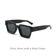 thumbnail image 2 of Classic Thick Square Frame Sunglasses for Men Driving UV Protection High-end Full Frame Sun Glasses Street Style Versatile Sunglasses, 2 of 10